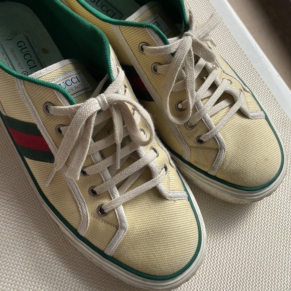 Men’s GUCCI 1977 Tennis Shoe SIZE 9 - Picture 3 of 8